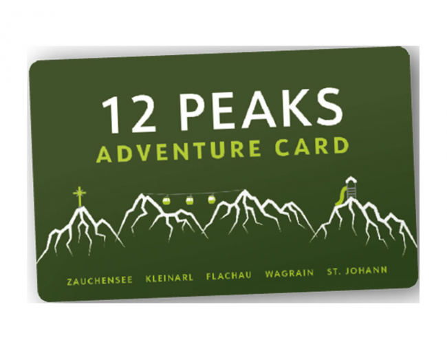 Gratis Liftfahren mit der 12 Peaks Adventure Card
