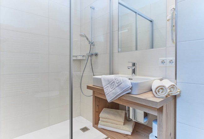 Badezimmer im Appartement Typ A