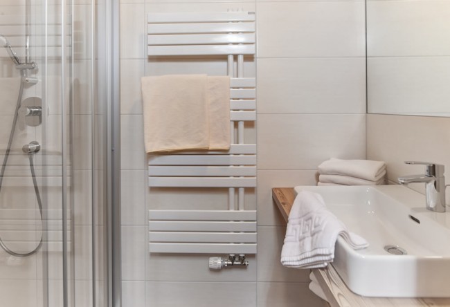 Badezimmer im Appartement Typ B