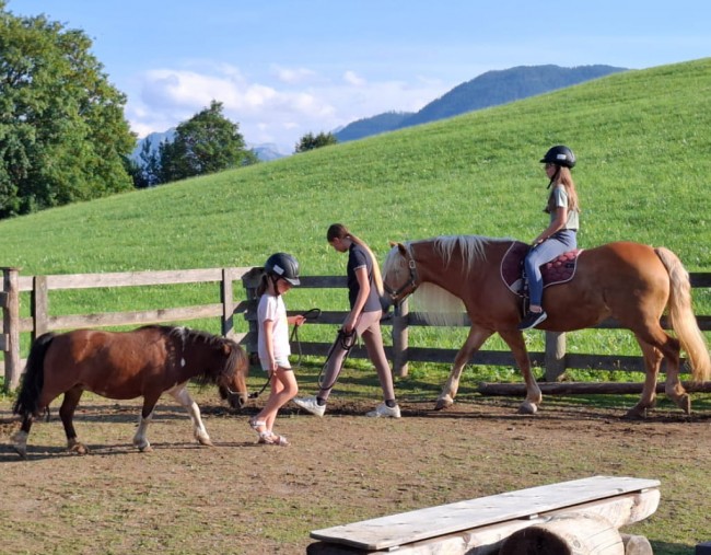 Reiten mit Freunden