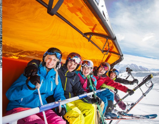 Hochmoderne Liftanlagen f&uuml;r schnellen Pistenspa&szlig; &copy; Flachau Tourismus_Martin Lugger