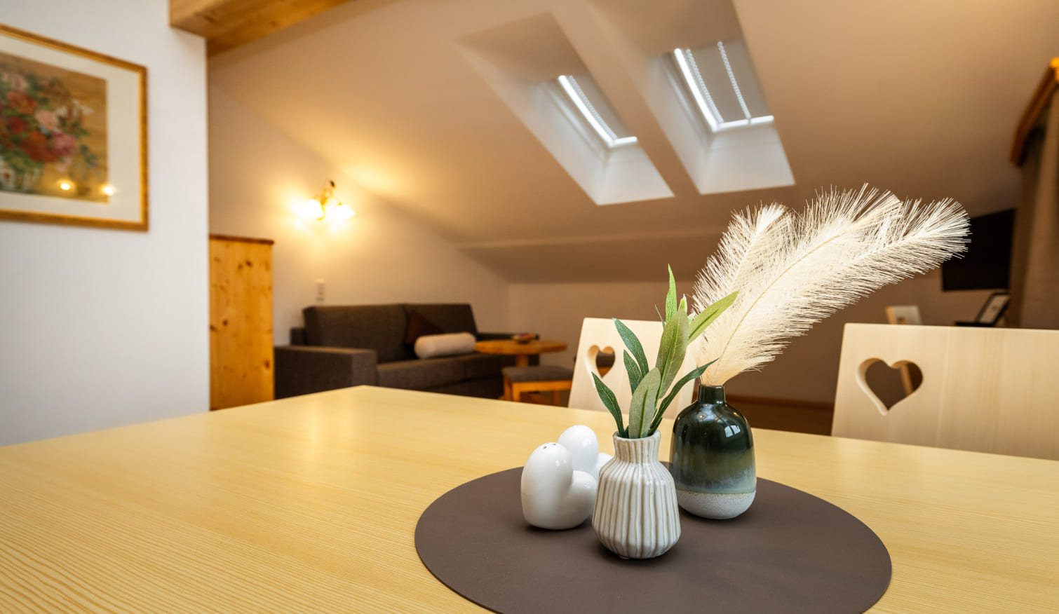 Liebevolle Dekorationen im Bauernhaus und Gästehaus Ransburggut