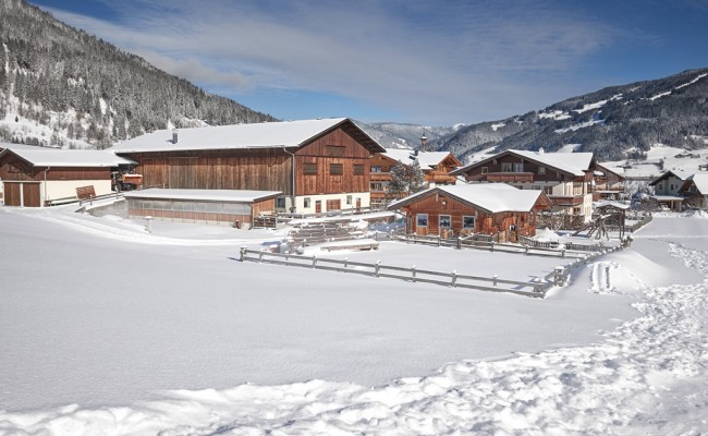 Unser Bauernhof im Winter in Reitdorf-Flachau, Salzburger Land